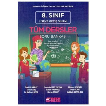 Esen Yayınları 8. Sınıf LGS Tüm Dersler Konu Anlatımlı