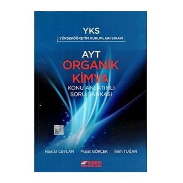 Esen Yayınları AYT Organik Kimya Konu Anlatımlı Soru Bankası