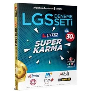 Esen Yayınları Eyted Yayınları 8. Sınıf LGS Süper Karma 6 lı Deneme Seti