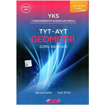 Esen Yayınları Kırmızı Seri TYT AYT Orta ve İleri Düzey Geometri Soru Bankası