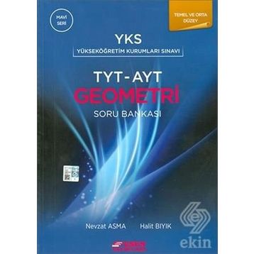 Esen Yayınları TYT AYT Geometri Soru Bankası Mavi Seri