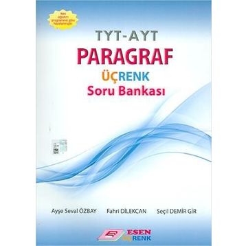 Esen Yayınları TYT AYT Paragraf Üçrenk Soru Bankası