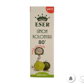 Eser 80 Derece 330 ml Limon Kolonyası