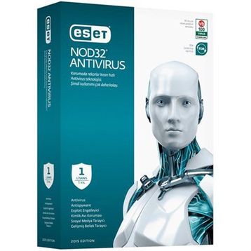 Eset Nod32 Antivirüs v10 1 Kullanıcı 1 Yıl OEM Antivirüs