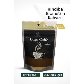 Esfabey 100 gr 1 Aylık 60 Kullanım Form Days Coffe Hindiba Bromelain Kahvesi