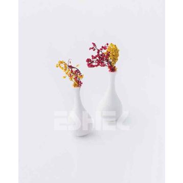 Eshel 1/50 cm 3 Adet Çiçekli Taş Vazo