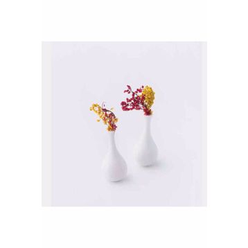 Eshel 1/50 cm 3 Adet Çiçekli Taş Vazo