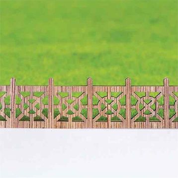Eshel Klasik Çit 1/50 cm 2 Adet Ahşap Maket