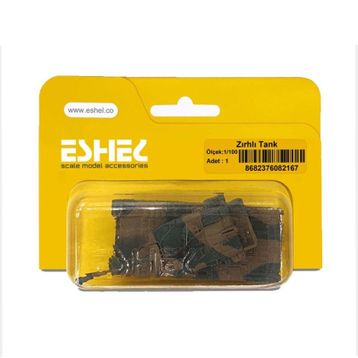 Eshel Zırhlı Tank 1/100 Maket