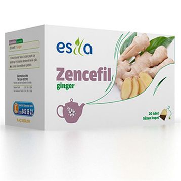 Esila 20'li Bitkisel Zencefil Çayı