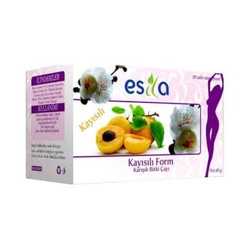Esila 20'li Kayısılı Form Çayı