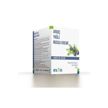 Esila 210 ml Ardıç Yağlı Masaj Kremi