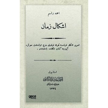 Eşkali Zaman - Osmanlıca - Ahmet Rasim