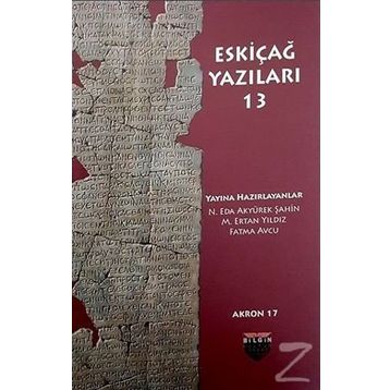 Eskiçağ Yazıları 13 - Kolektif