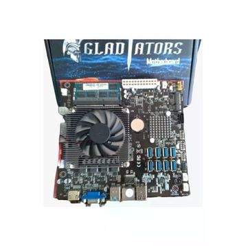 Esonic Mining Intel B75 8'li Anakart İşlemci 4 GB RAM Fan