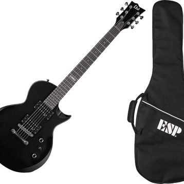 ESP LTD EC-10 Kit Siyah Elektro Gitar + ESP Gigbag