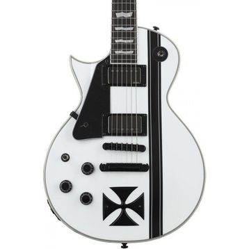 ESP LTD James Hetfield Signature Iron Cross Snow White Solak Elektro Gitar