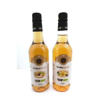 Esperado 750 ml Şekersiz Fındık Şurubu + 750 ml Vanilya Şurubu