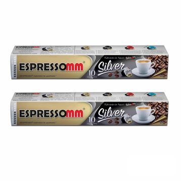 Espressomm 20 Adet Silver Kapsül Kahve