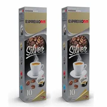 Espressomm 20 Adet Tchibo Uyumlu Silver Kapsül Kahve