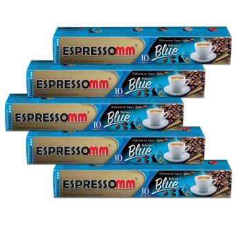 Espressomm Tchibo Uyumlu Blue 50 Adet Kapsül Kafeinsiz Kahve