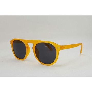 Esrada 46-20-140 2021 09M Oval Turuncu Çerçeve Füme Cam Unisex Güneş Gözlüğü