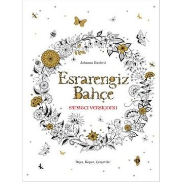 Esrarengiz Bahçe Sanatçı Versiyonu - Johanna Basford