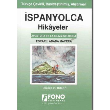 Esrarlı Adada Macera Cep Boy Derece 2 İspanyolca Hikayeler