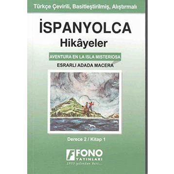 Esrarlı Adada Macera Cep Boy Derece 2 İspanyolca Hikayeler