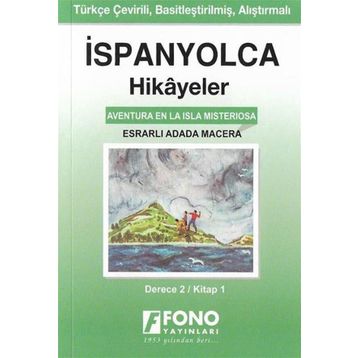 Esrarlı Adada Macera Cep Boy Derece 2 İspanyolca Hikayeler