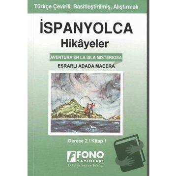 Esrarlı Adada Macera Cep Boy Derece 2 İspanyolca Hikayeler