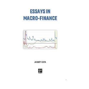 Essays in Macro Finance - Ahmet Usta