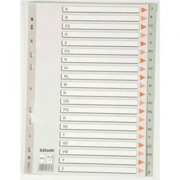 Esselte 13935-A4 A-Z Harfli Dosya Ayracı