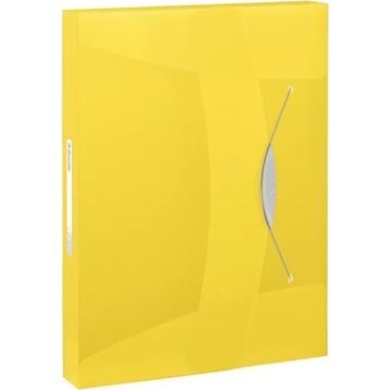 Esselte Vivida 6240 Sarı Plastik Klasör