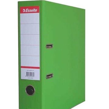 Esselte Yeşil 5'li Büro Eko Geniş Plastik Klasör