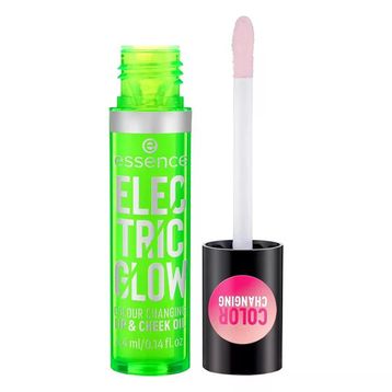 Essence Electric Glow 4.4 ml Renk Değiştiren Dudak ve Yanak Yağı