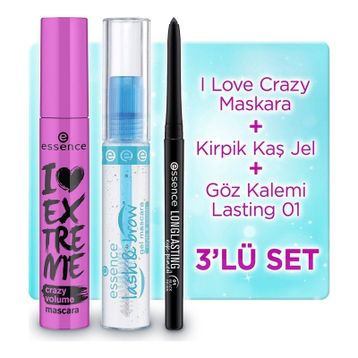 Essence Kirpik Kaş Jel Maskara