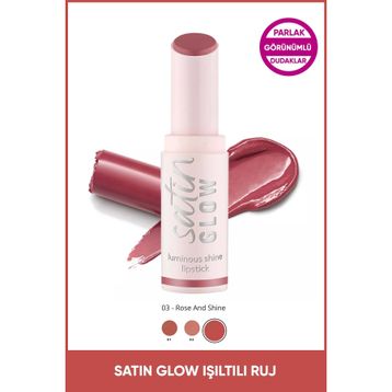 Essence Satin 03 Glow Parlak Ruj