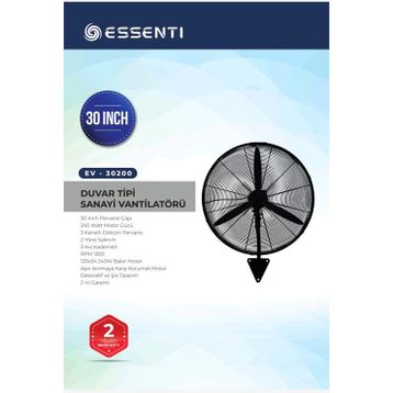 Essenti EV-30200 Duvar Tipi Vantilatör