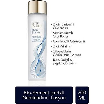 Estee Lauder 200 ml Micro Essence Treatment Lotion Bio-Ferment İçerikli Losyon