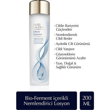 Estee Lauder 200 ml Micro Essence Treatment Lotion Bio-Ferment İçerikli Losyon