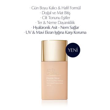Estee Lauder No:1N2 Ecru Spf20 30 ml Double Wear Sheer Işıltı Nem Etkili Hafif Dokulu Fondöten