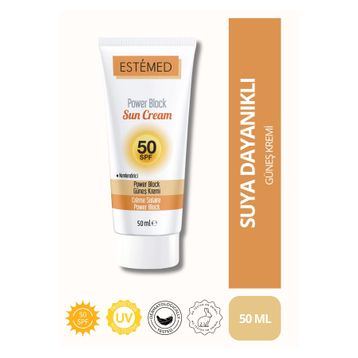 Estemed Power Block Sun Cream SPF50+ 50 ml Koruyucu Güneş Kremi