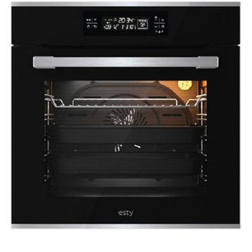 Esty AEF6606B01 14F Touch Siyah Ankastre Fırın