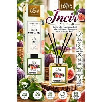 Esved 100 ml İncir Kokusu Çubuklu Oda Kokusu