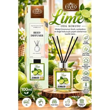 Esved 100 ml Misket Limonu Kokusu Çubuklu Oda Kokusu