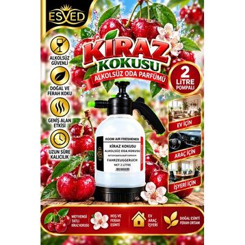 Esved 2 lt Kiraz Alkolsüz Oda Kokusu