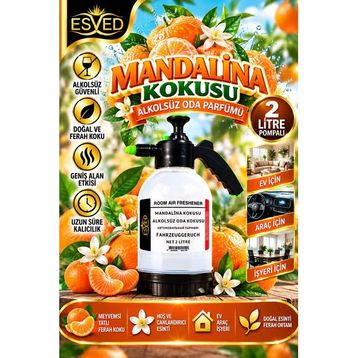 Esved 2 lt Mandalina Alkolsüz Oda Kokusu