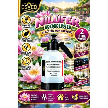 Esved 2 lt Nilüfer Çubuklu Oda Kokusu