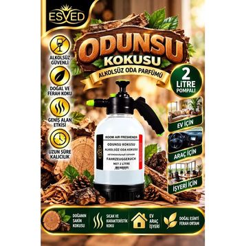 Esved 2 lt Odunsu Alkolsüz Oda Kokusu